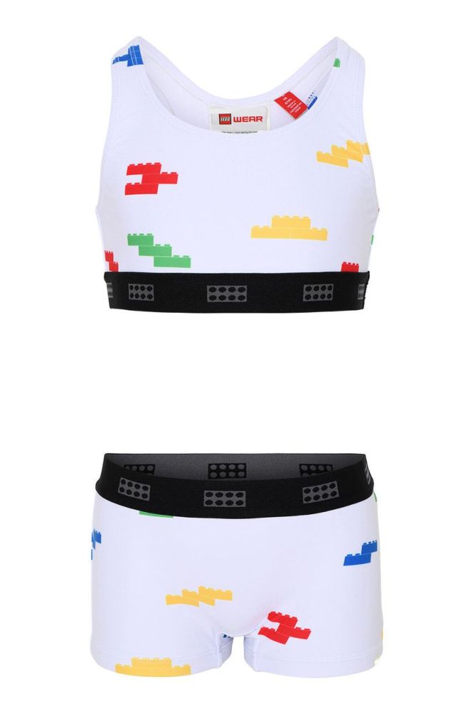 Дитячий купальник Lego Wear колір білий (2238662)