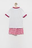 Піжамні шорти Hype колір білий візерунок