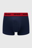 Боксери HUGO 3-pack чоловічі колір чорний (3076544)