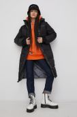 Кофта Superdry жіноча колір помаранчевий з аплікацією