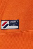 Кофта Superdry жіноча колір помаранчевий з аплікацією
