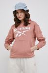 Кофта Reebok HB2293 жіноча колір помаранчевий з принтом HB2293-CANCOR