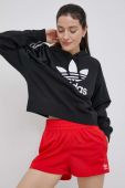 Кофта adidas Originals Adicolor HC7050 жіноча колір чорний з принтом HC7050-BLACK