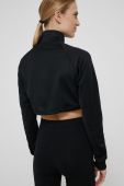 Кофта adidas Performance HA7609 жіноча колір чорний однотонна