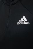 Кофта adidas Performance HA7609 жіноча колір чорний однотонна