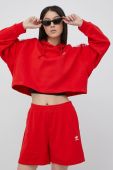 Кофта adidas Originals Adicolor жіноча колір червоний з аплікацією HC2017-VIRED