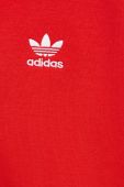 Кофта adidas Originals Adicolor жіноча колір червоний з аплікацією HC2017-VIRED