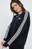 Кофта adidas жіноча колір чорний з аплікацією (2338304)