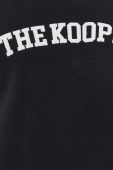 Бавовняна кофта The Kooples жіноча колір чорний з аплікацією