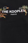 Кофта The Kooples жіноча колір чорний з принтом (2196420)