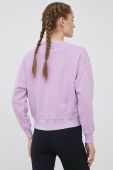 Бавовняна кофта Deha жіноча колір фіолетовий однотонна