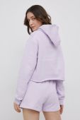 Бавовняна кофта OCAY жіноча колір фіолетовий з принтом
