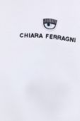 Бавовняна кофта Chiara Ferragni жіноча колір білий однотонна