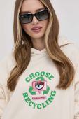 Кофта Chiara Ferragni жіноча колір бежевий з принтом
