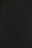 Кофта Karl Lagerfeld жіноча колір чорний з капюшоном однотонна (2029675)