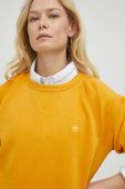 Кофта G-Star Raw жіноча колір жовтий однотонна