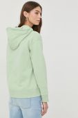 Бавовняна кофта BOSS жіноча колір зелений з принтом (2365734)