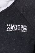 Кофта Under Armour жіноча колір рожевий з капюшоном меланж