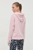 Кофта Under Armour 1369855 жіноча колір рожевий з принтом