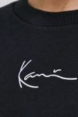 Кофта Karl Kani жіноча колір чорний з аплікацією