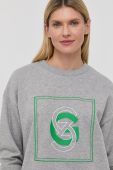 Кофта Gestuz Tara жіноча колір сірий з аплікацією