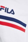 Кофта Fila жіноча колір білий з аплікацією