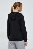 Кофта CMP жіноча колір чорний з капюшоном однотонна