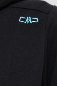 Кофта CMP жіноча колір чорний з капюшоном однотонна