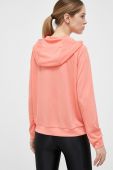 Спортивна кофта Helly Hansen Inshore жіноча колір помаранчевий з капюшоном однотонна