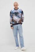 Кофта Guess чоловіча  візерунок колір барвистий