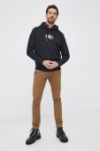Кофта Drykorn Bradley Flame чоловіча колір чорний з принтом