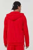 Кофта adidas Originals Adicolor чоловіча колір червоний з аплікацією