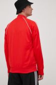 Кофта adidas Originals HF2124 Adicolor Classics Primeblue SST Track Jacket чоловіча колір червоний з аплікацією HF2124-VIVRED