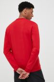 Кофта adidas Performance чоловіча колір червоний з аплікацією