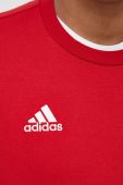 Кофта adidas Performance чоловіча колір червоний з аплікацією