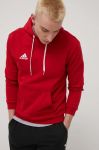 Кофта adidas Performance H57514 чоловіча колір червоний однотонна