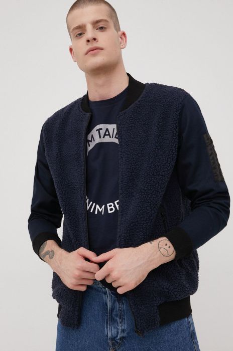 Куртка Solid чоловіча колір синій перехідна (2416185)