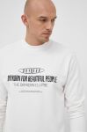 Кофта Drykorn чоловіча колір білий з аплікацією