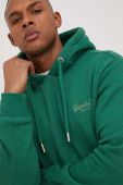 Кофта Superdry чоловіча колір зелений меланж