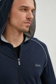 Кофта BOSS чоловіча колір синій однотонна (2442348)
