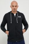 Кофта Under Armour чоловіча колір чорний однотонна (2450487)