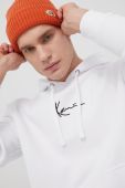 Кофта Karl Kani чоловіча колір білий з аплікацією KKMQ12005-white
