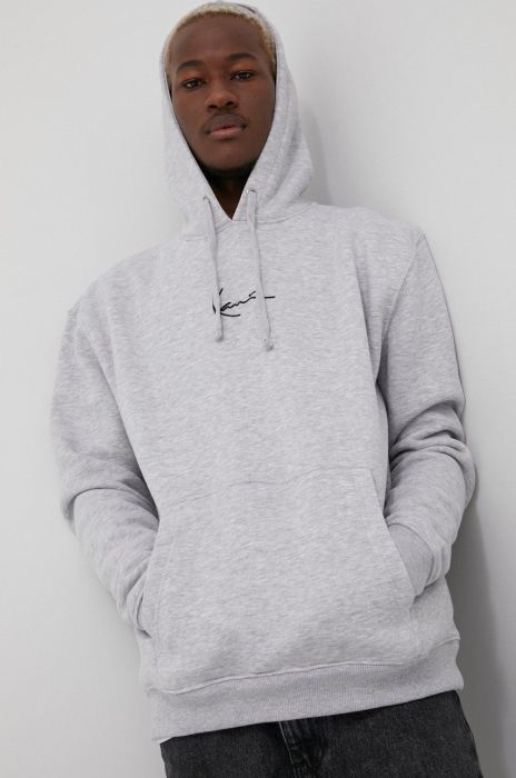 Кофта Karl Kani чоловіча колір сірий меланж