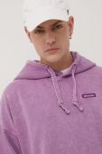 Кофта Champion 217083 чоловіча колір фіолетовий однотонна