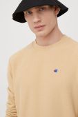 Кофта Champion 217223 чоловіча колір жовтий однотонна 217223-EM004
