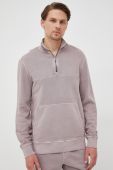 Бавовняна кофта Michael Kors чоловіча колір фіолетовий однотонна