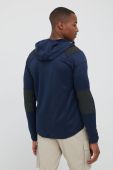 Спортивна кофта Viking Yosemite чоловіча колір синій з капюшоном візерунок