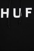 Кофта HUF чоловіча колір чорний з принтом (2421492)