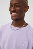 Кофта Fila колір фіолетовий однотонна (2088754)