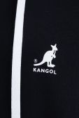 Бавовняна кофта Kangol колір чорний однотонна KLEU002-117